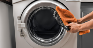 how to clean dryer